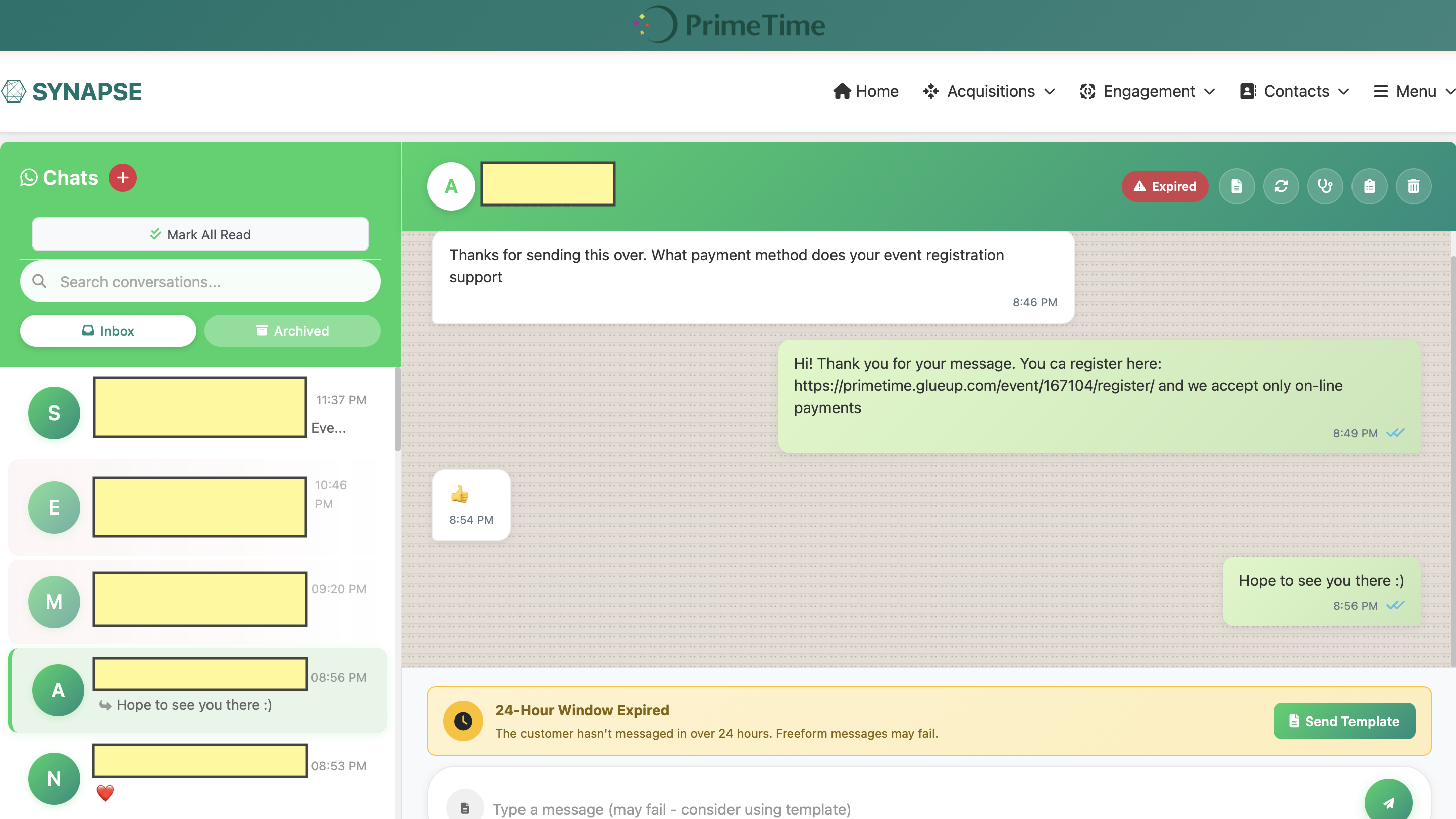 Two-Way Conversations